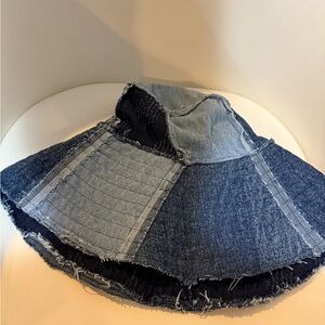 Urban outfitters (Sadie)Patchwork Denim floppy Bucket Hat